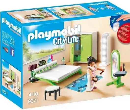 Playmobil City Life: Modern Bedroom για 4+ Ετών #9271