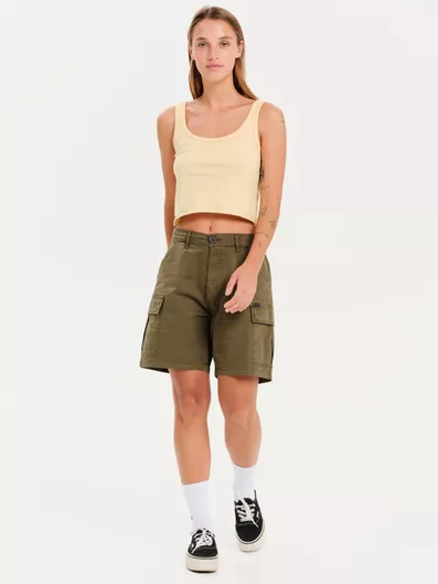 Emerson Γυναικείο Σορτς Cargo Olive