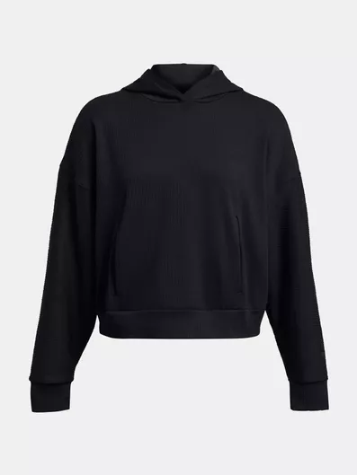 Under Armour 1382732 Γυναικεία Φούτερ Πολυεστέρας με Κουκούλα Μαύρο