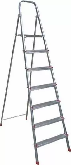 Σκάλα Profal Mix Αλουμινίου & Σιδήρου με 8+1 Σκαλοπάτια 245cm