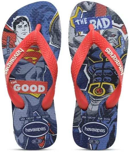 Havaianas Παιδικές Σαγιονάρες Navy Blue Top Herois
