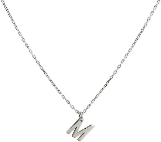 Κολιέ Goldsmith Μονόγραμμα "Μ"Ασήμι