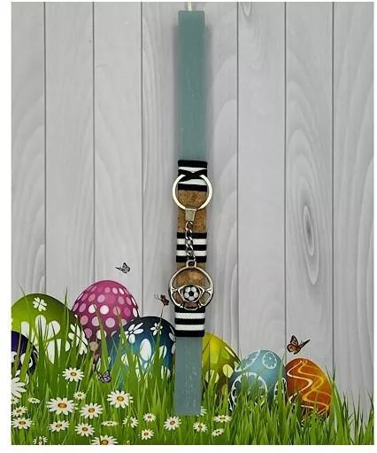 Πασχαλινή Λαμπάδα Στρογγυλή