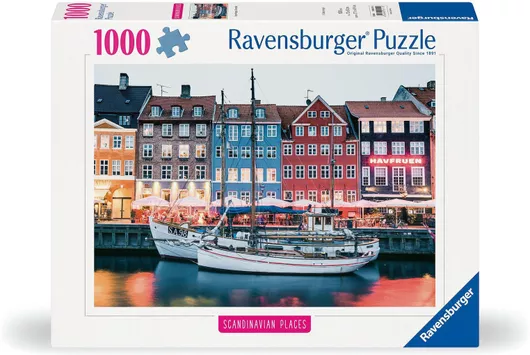 Scandinavian Copenhagen Denmark Puzzle 2D 1000pcs