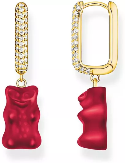 Σκουλαρίκι Thomas Sabo Επιχρυσωμένα