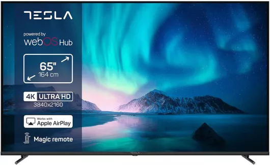 Tesla Smart Τηλεόραση 65" 4K UHD LED Series 6 HDR 202565E645BUW