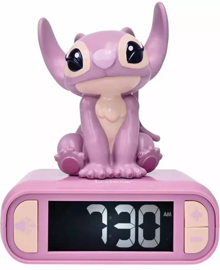Μουσικό Κουτί Lexibook Disney Stitch Angel Alarm Clock Sounds Rl800d1