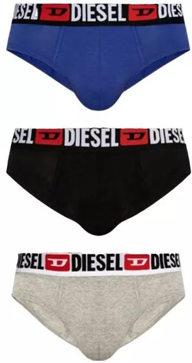 Diesel Andre Ανδρικό Σλιπ Μπλε, Γκρι & Μαύρο