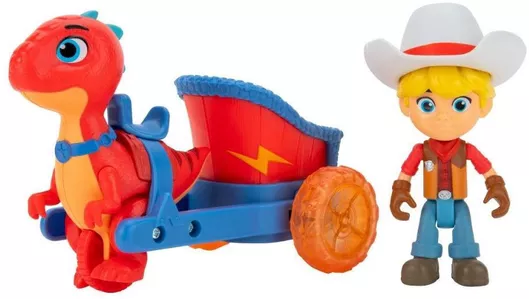 Σετ Φιγούρας Δεινοσαύρων Dino Ranch - Blitz Και Άρμα