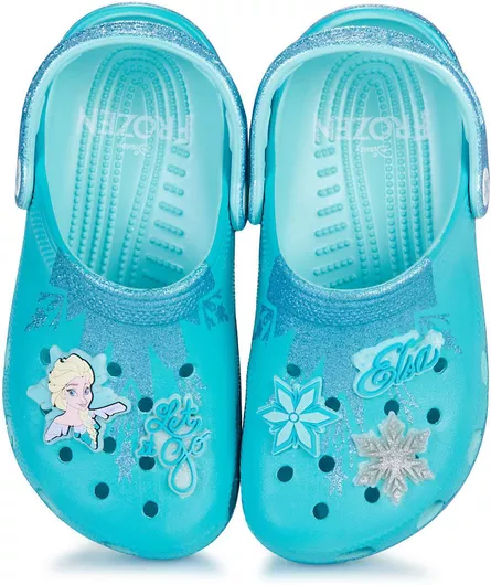 Crocs Classic Clog K Παιδικά Ανατομικά Σαμπό Θαλάσσης Μπλε