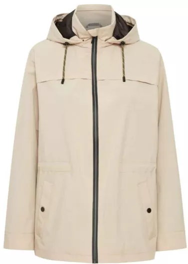 Fransa Μακρύ Παρκά Γυναικείο Μπουφάν Άνοιξης/Φθινοπώρου Beige