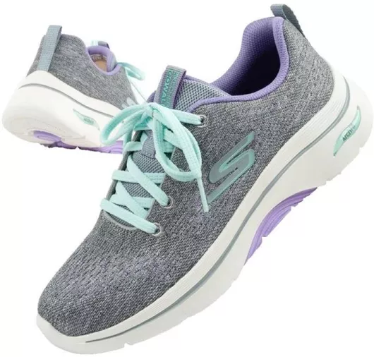 Skechers Γυναικεία Μποτάκια Γκρι