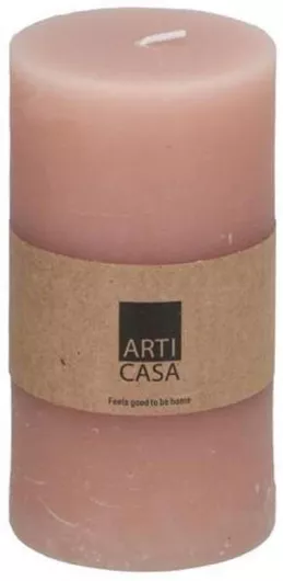 Atmosphera Διακοσμητικό Κερί Ροζ