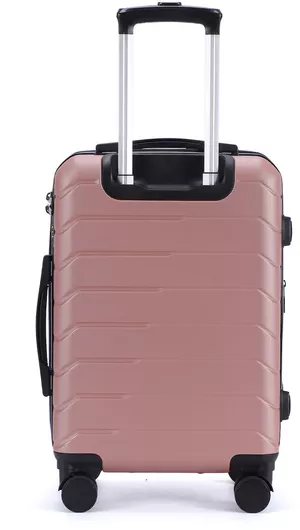 Lavor Βαλίτσα Ταξιδίου Καμπίνας Σκληρή Ροζ με 4 Ρόδες Ύψους 55cm Ροζ