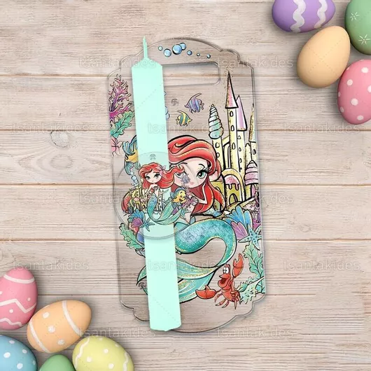 Πασχαλινή Λαμπάδα Στρογγυλή