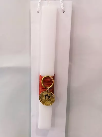 Πασχαλινή Λαμπάδα Τετράγωνη