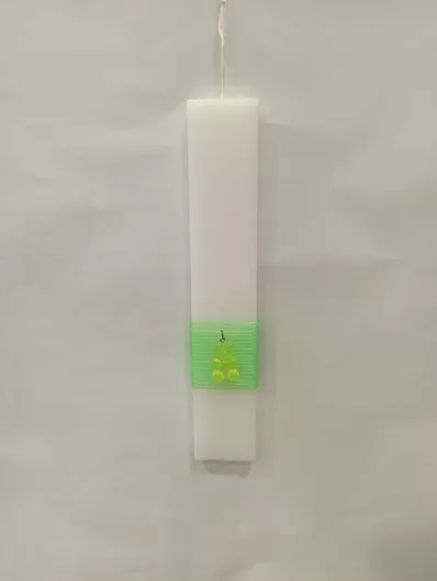 Πασχαλινή Λαμπάδα Τετράγωνη