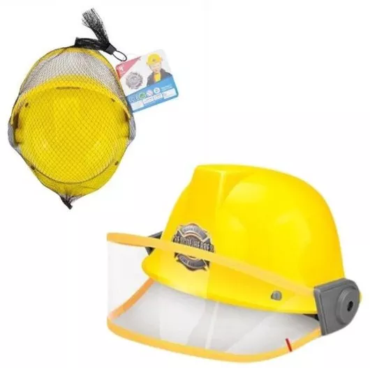 Αποκριάτικο Κράνος Κίτρινο 1 τεμάχιο