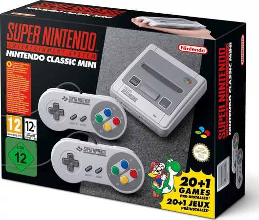 SNES Classic Edition Retro Gaming Console by Nintendo