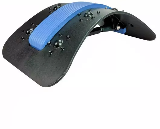 Back Lumbar Spine Stretcher Medix 26160 Black Blue
