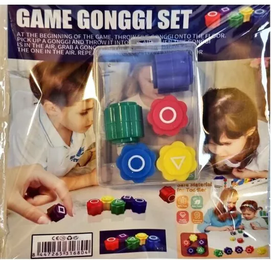 Διαδραστικό Παιχνίδι Gonggi με Ζάρια Squid Game για 10+ Ετών