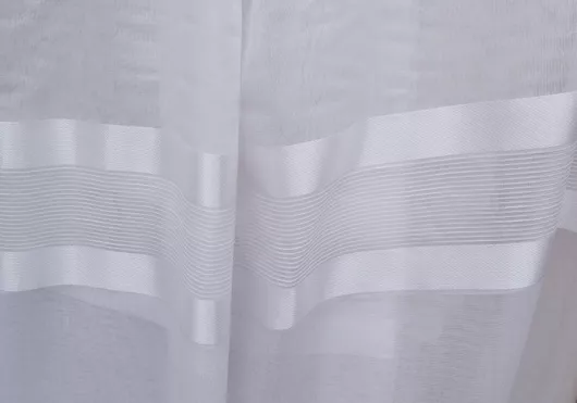 Κουρτίνα Saray Home με Τρέσα Λευκό 280x300cm
