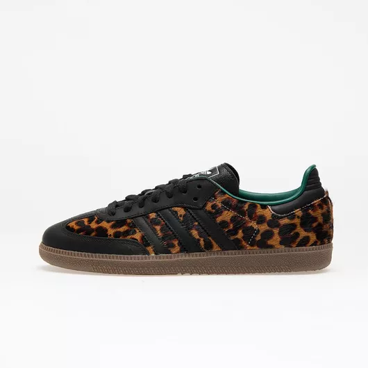 adidas Samba OG JI2735 Sneakers Black / Green / Leopard | SHOPFLIX.gr