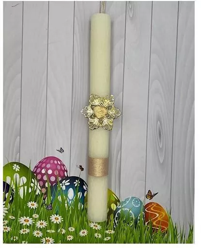 Πασχαλινή Λαμπάδα Στρογγυλή