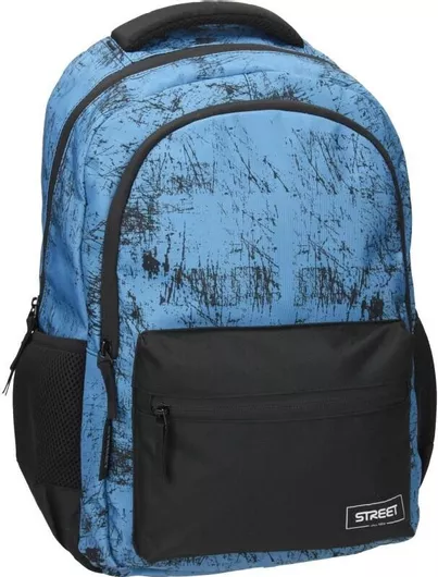 Σχολική Τσάντα Street Vipe Ash 27x12x42cm με Ορθοπεδική Πλάτη