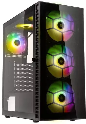 Gaming Desktop PC Vengeance Tornado-X8 Ryzen 7-5700/32GB DDR4/1TB SSD/Radeon RX 6400/No OS