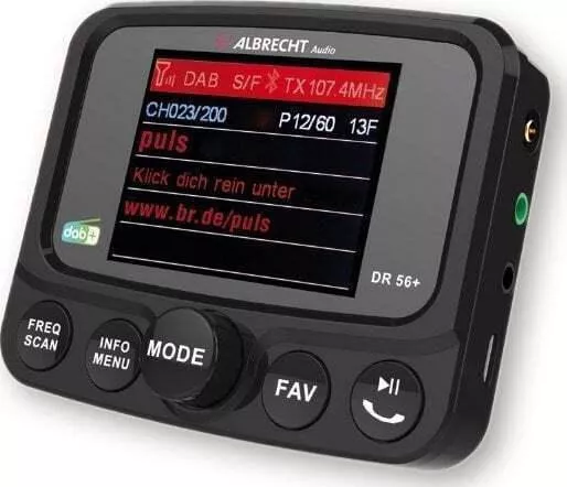 FM Transmitter Αυτοκινήτου Albrecht με Bluetooth