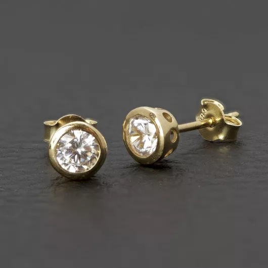 Σκουλαρίκι Tasoulis Jewellery CollectionΧρυσό 14Κ