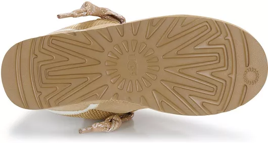 Γυναικεία Chunky Μποτάκια Μπεζ