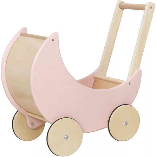 Joyland Καρότσι για Κούκλα Baby Walker από Ξύλο 48 εκ.