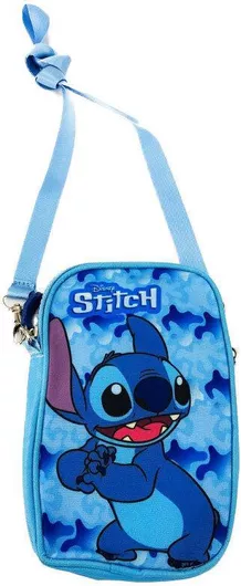 Παιδική Τσάντα Ώμου Κινητό Stitch Μπλε