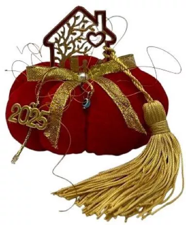 Γούρι Κολοκύθα 2025 Σπιτάκι