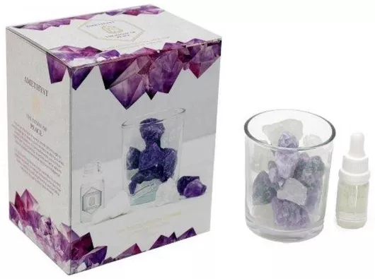 Αρωματικό Κερί Atmosphera σε Βάζο 280gr Μοβ