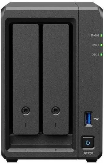 NAS Tower Synology ActiveProtect Appliance DP320 με 2 θέσεις για HDD / SSD & 2 θύρες Ethernet