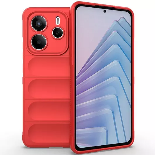 Mad Mask Back Cover Πλαστικό/Σιλικόνης Κόκκινο Redmi Note 14 5G