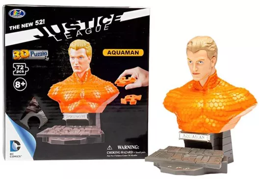 3d Puzzle Justice League Aquaman 72τμχ 57260