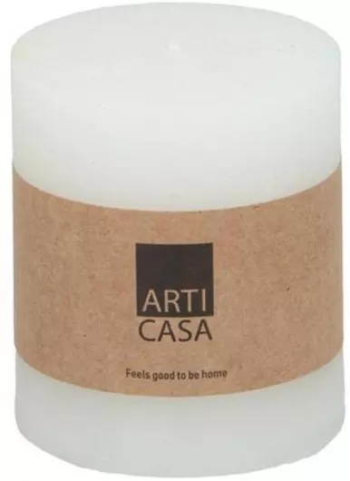 Atmosphera Διακοσμητικό Κερί Λευκό White