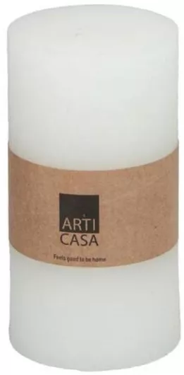 Atmosphera Διακοσμητικό Κερί Λευκό White