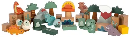 Τουβλάκι Small Foot Ξύλινα 50τμχ