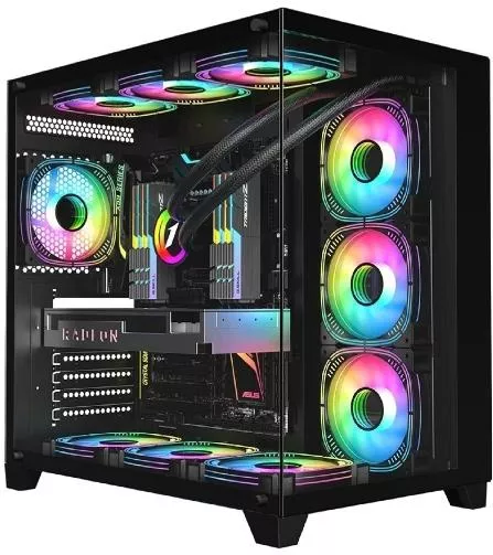 Gaming Desktop PC Vengeance Gotham-V58 Ryzen 5-8400F/32GB DDR5/1.0TB SSD/Radeon RX 7600 XT/No OS
