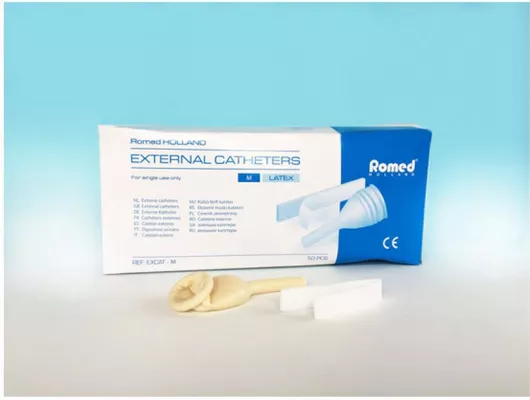 Καθετήρες Romed Περιπεϊκός Νο. 20Λευκό  25mm 50τμχ.