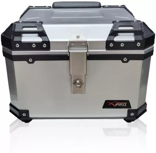 Μπαγκαζιέρα Μοτοσυκλέτας A-Pro 40lt Ασημί