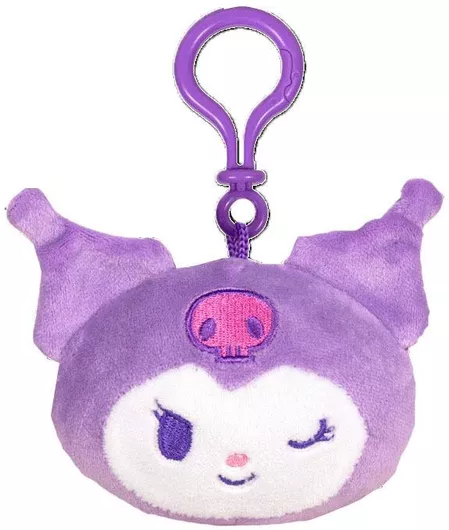 Μπρελόκ Kuromi Μοβ "hello Kitty Friends" Λούτρινο 7cm