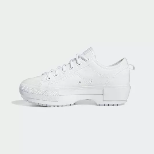 adidas Nizza Trek Γυναικεία Sneakers Λευκό / Μαύρο / Bliss