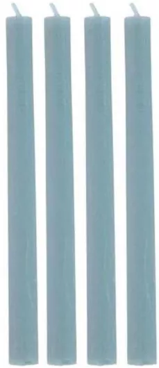 Atmosphera Διακοσμητικό Κερί Κηροπηγίου 25.5cm 4τμχ. Τιρκουάζ