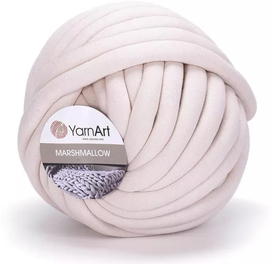 Νήμα Yarnart Marshmallow Εκρού 750 Γρ.